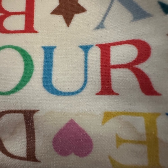 Dooney & Bourke RAINBOW Y2K Bag With Pink Heart Charm - Picture 13 of 16